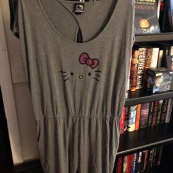 Torrid - Hello Kitty Key Hole Romper with Pockets - Picture 1 of 5